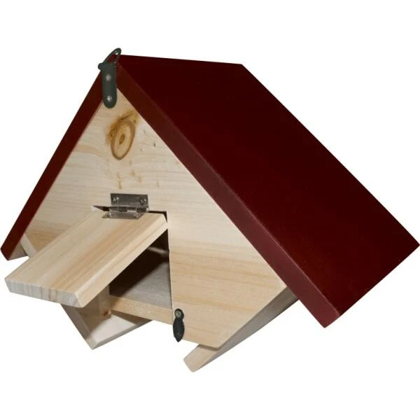 Vogelhuisje Roodborstje - Rood Dak 4 Vogelhuisje Roodborstje - Rood Dak - Afbeelding 2