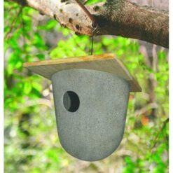 Nestkast Mezen Bamboe - Plat Dak -ESSCHER Winkel 1592814865 2 600