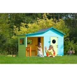 Speelhuis In Hout Hacienda - 256 × 191 × 180 Cm - Hout -ESSCHER Winkel 1613648936 2 600