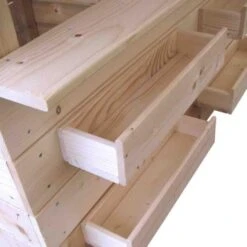 Houten Speelhuis Shopping - 119 × 152 × H 228 Cm -ESSCHER Winkel 1644849127 1 600