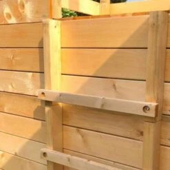 Houten Speelhuis Cross Fit - 131 × 264 × H 242 Cm -ESSCHER Winkel 1644912372 5 600