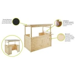 Houten Speelhuis Playa - 131 × 83 × H 118 Cm 11 Houten Speelhuis Playa - 131 × 83 × H 118 Cm -ESSCHER Winkel 1644918170 5 600