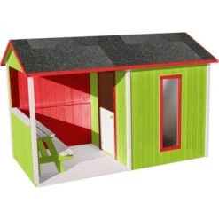 Houten Speelhuis Jazz - 242 × 143 × H 160 Cm 11 Houten Speelhuis Jazz - 242 × 143 × H 160 Cm -ESSCHER Winkel 1644920237 4 600