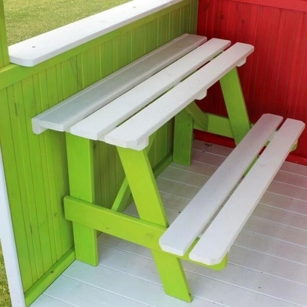 Houten Speelhuis Jazz - 242 × 143 × H 160 Cm 7 Houten Speelhuis Jazz - 242 × 143 × H 160 Cm - Afbeelding 5