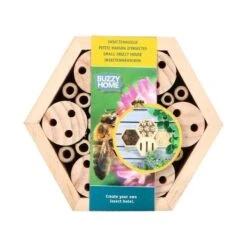 Bijenhotel Hexagon 13 × 15 × 6 Cm 5 Bijenhotel Hexagon 13 × 15 × 6 Cm -ESSCHER Winkel bijenhotel hexagon 1626790176 2 600