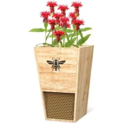 Bijenhuis En Bloembak: 2 In 1 -ESSCHER Winkel bijenhuis met bloemenbak 1578085280 1 600