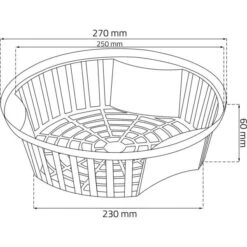 Bloembollenmand Stapelbaar 27 Cm -ESSCHER Winkel bloembollenmand stapelbaar 265 cm 1549706337 1 600