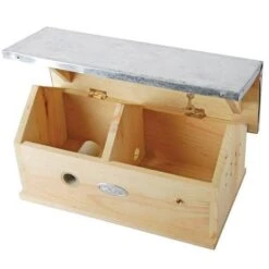 ESSCHERT DESIGN Hommelhuis Zinken Afdak -ESSCHER Winkel hommelhuis hout 1484053049 3 600