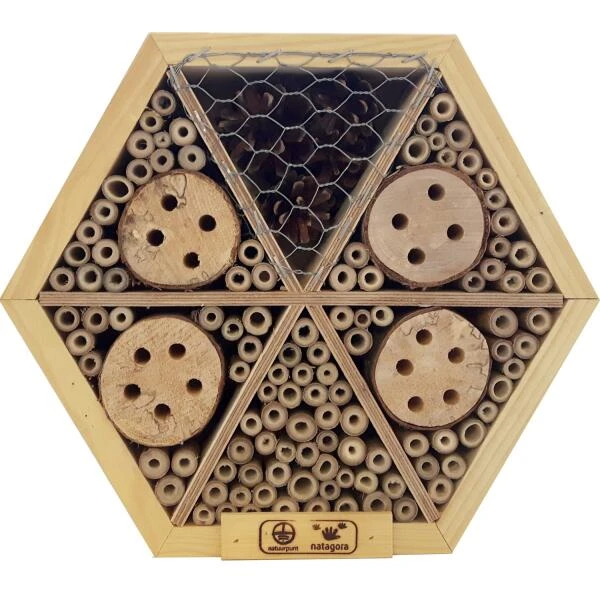 Insectenhotel Honingraat Medium - 25 Cm 3 Insectenhotel Honingraat Medium - 25 Cm