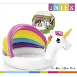 Intex Babyzwembadje Unicorn - 127 × 102 × 69 Cm -ESSCHER Winkel intex babyzwembadje unicorn 1655383109 4 600