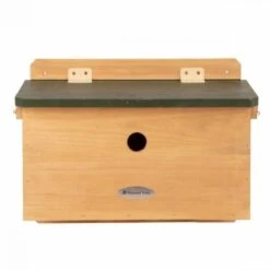 Mussennestkast 3-delig Met Groen Dak -ESSCHER Winkel mussen nestkast voor 3 koppels 1484053073 2 600