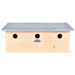 ESSCHERT DESIGN Nestkast Mussen 3-delig - Horizontaal