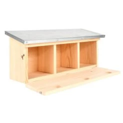 ESSCHERT DESIGN Nestkast Mussen 3-delig - Horizontaal -ESSCHER Winkel mussenkast 3 kamers 1576161055 3 600