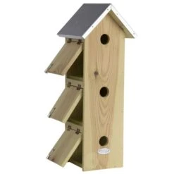 ESSCHERT DESIGN Nestkast Mussen 3-delig - Verticaal -ESSCHER Winkel mussennestkast 3 kamerflat 1650873154 2 600