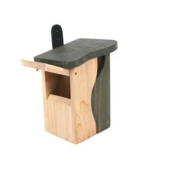 Nestkast Met Gebogen Invliegopening By Simon King -ESSCHER Winkel nestkast natural curve 1566980538 2 600