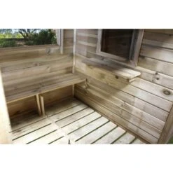 Speelhuis In Hout Hacienda - 256 × 191 × 180 Cm - Hout -ESSCHER Winkel speelhuis hacienda 1669189918 3 600