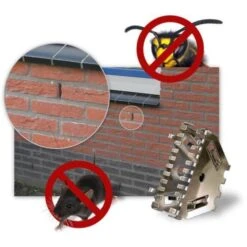 Stootvoegrooster Tegen Muizen En Wespen 50 Mm - RVS - Set Van 10 Stuks -ESSCHER Winkel stootvoegrooster 50 mm 1484056178 2 600