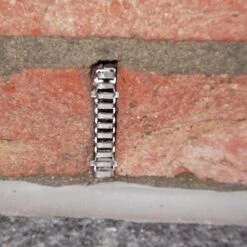 Stootvoegrooster Tegen Muizen En Wespen 50 Mm - RVS - Set Van 10 Stuks