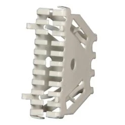 Stootvoegrooster Tegen Muizen En Wespen 50 Mm - Wit - Set Van 10 Stuks