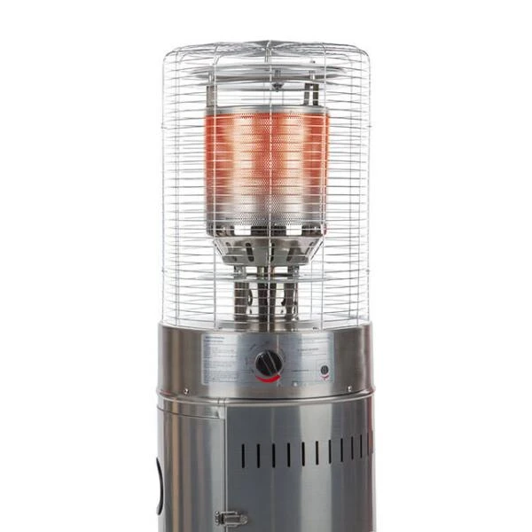 Terrasverwarmer Lounge Mobiel - INOX (RVS) 4 Terrasverwarmer Lounge Mobiel - INOX (RVS) - Afbeelding 2