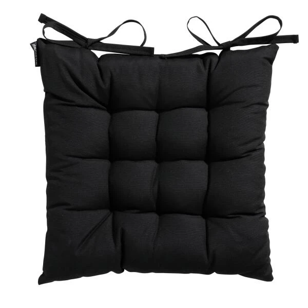 Madison Toscane Kussen 46 × 46 Cm - Panama Zwart 3 Madison Toscane Kussen 46 × 46 Cm - Panama Zwart