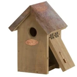 ESSCHERT DESIGN Nestkast Winterkoning Met Koperen Dak -ESSCHER Winkel vogelhuisje winterkoning koperdak 1673964943 1 600