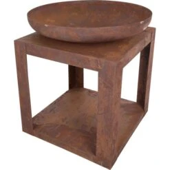 Vuurschaal Selki Met Houtopslag - 80 Cm 12 Vuurschaal Selki Met Houtopslag - 80 Cm -ESSCHER Winkel vuurschaal selki met houtopslag 1619084444 5 600