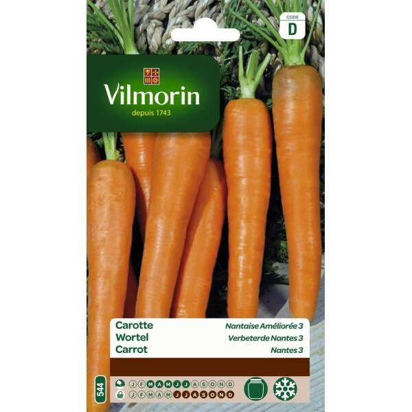 Wortel Verbeterde Nantes 20 G 3 Wortel Verbeterde Nantes 20 G