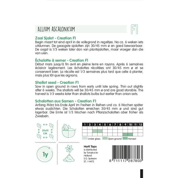 Zaaisjalot Bonilla F1 Hybr. 4 Zaaisjalot Bonilla F1 Hybr. - Afbeelding 2